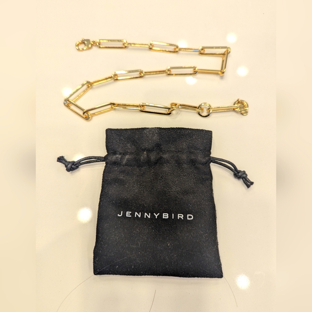 Jenny Bird STEVIE gold necklace